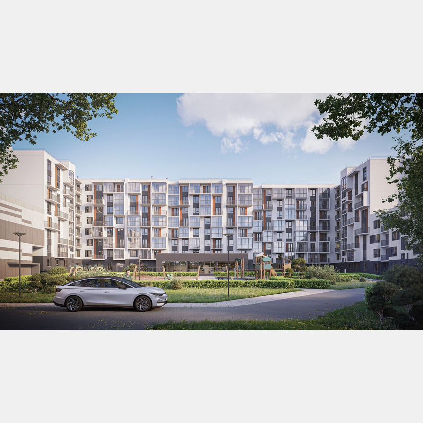 Квартира-студия, 27,9 м², 3/8 эт.