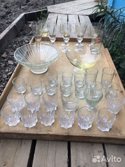 Стопки, бокалы