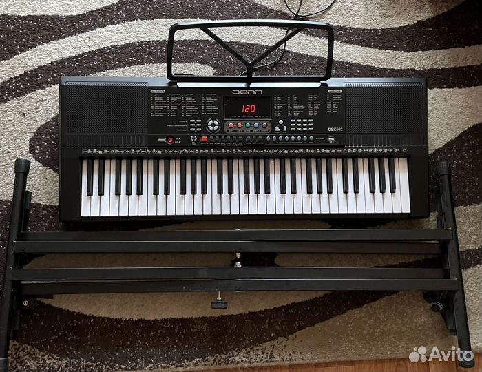Синтезатор denn DEK602 61 Клвиша