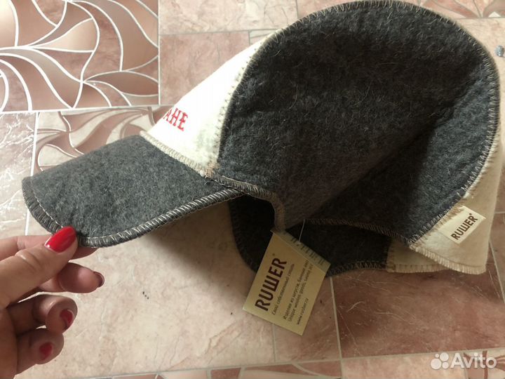 Шапка для бани и сауны