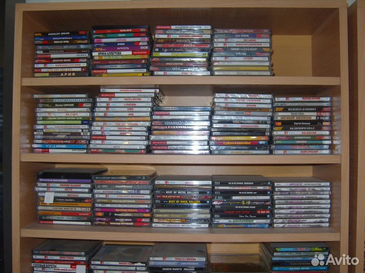 Мп - 3 Коллекция дисков Исполнители и виа -80-х
