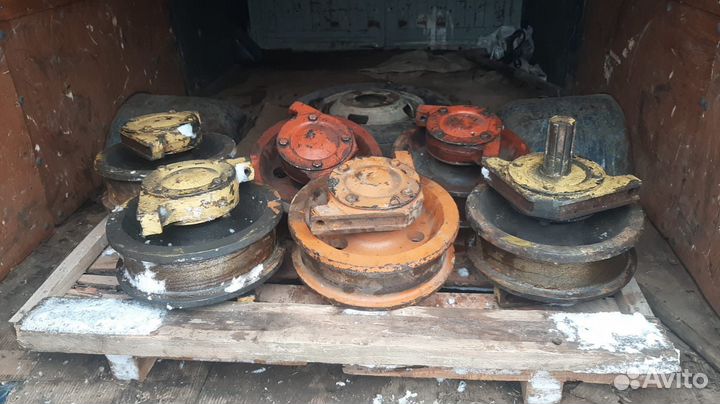 Крановые колоса. К2р-320 и др.диаметры тельфер таль