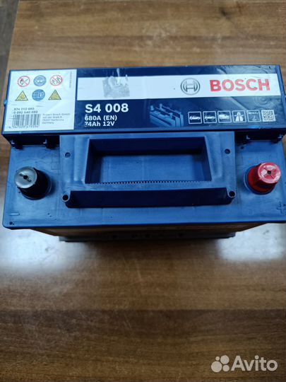 Аккумулятор Bosch 74 ач бу Гарантия