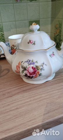 Богемия.Чайник заварочный фарфор