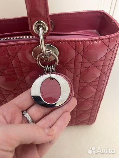 Сумка lady dior большая оригинал