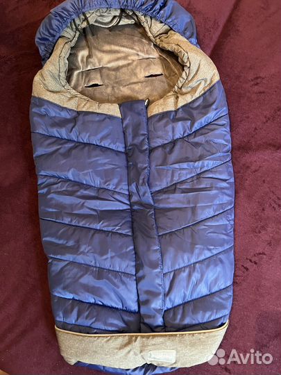 Зимний конверт в коляску