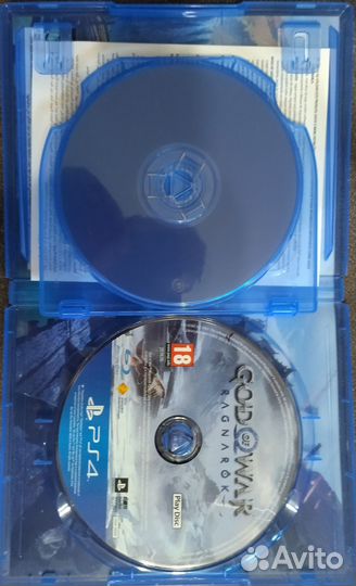 God of war ragnarok ps4 диск на русском