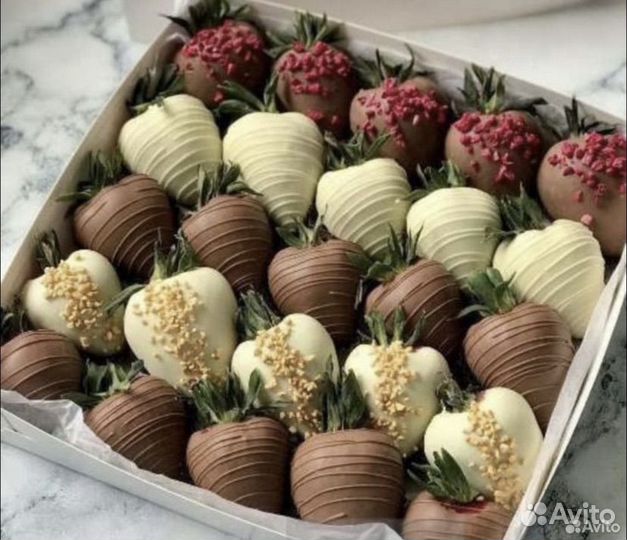 Клубника в шоколаде Callebaut