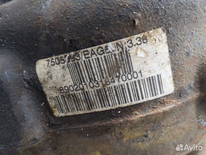 Редуктор моста BMW 3 E46, 2002