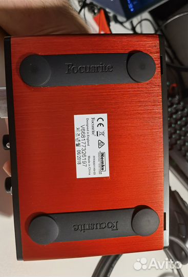 Аудиоинтерфейс Focusrite Scarlett Solo 2nd gen
