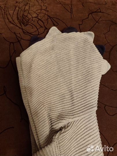 Вязаный хлопковый комбенизон динозавр 68