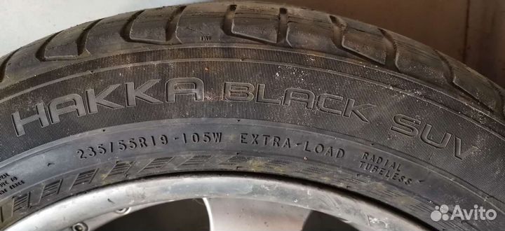 R19 Nokian Tyres Hakka Black 2 SUV 235/55, PCD 5x120 DIA 472
