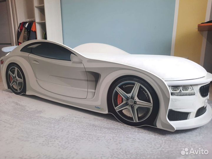 Детская кровать машина BMW Futuka Kids