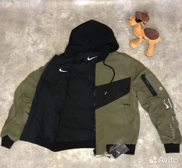 Куртка Бомбер двусторонняя