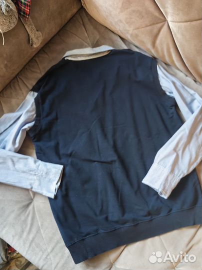 Классный джемпер-обманка на рост 170