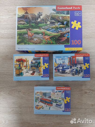 Пазлы Ravensburger,larsen,castorland