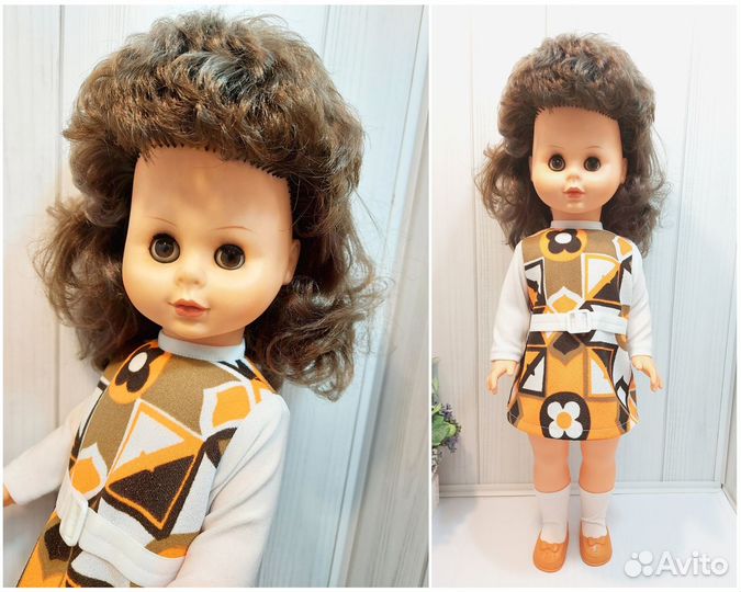 Куклы гдр Плутти VEB Pluti Sonneberg 50-55 см