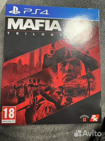 Mafia Trilogy PS4 PS5 диск