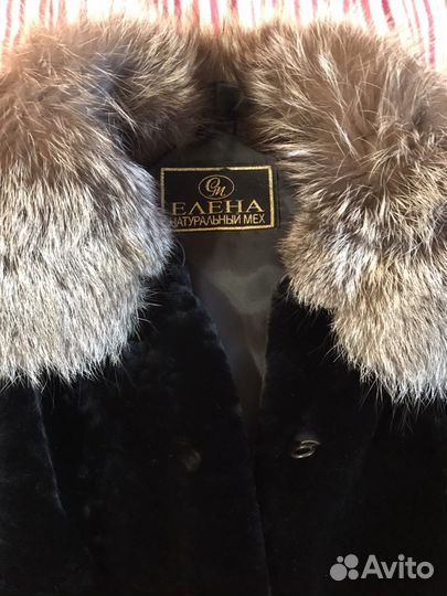 Шуба женская мутон