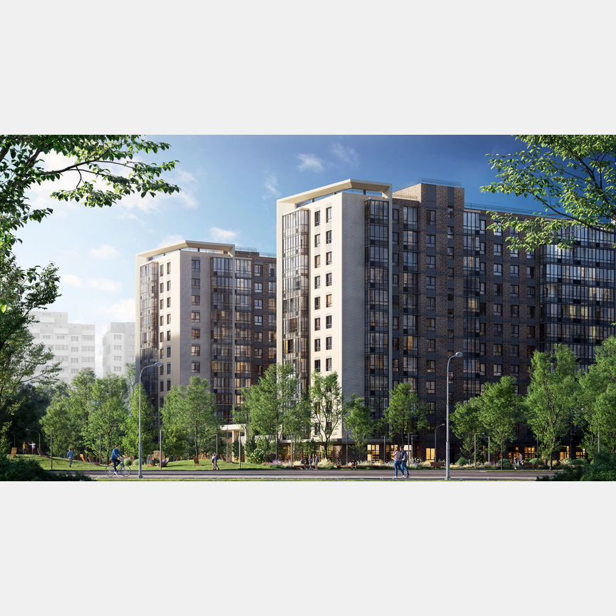 2-к. квартира, 55,7 м², 12/12 эт.