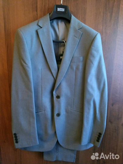 Костюм мужской M&S из Англии (44/46), высокий рост