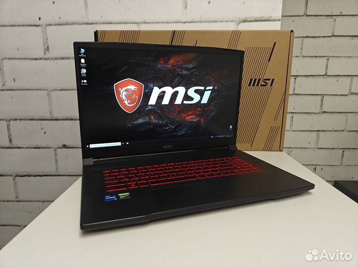 Свежий Игровой MSI 17.3