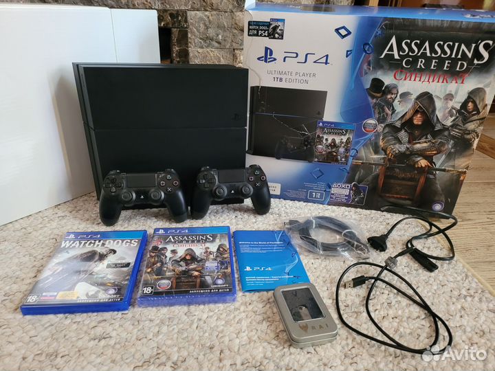 Sony PlayStation 4 1tb прошитая GoldenHen, 4000игр