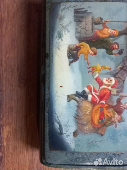 Шкатулка для ювелирных украшений (Федоскино)