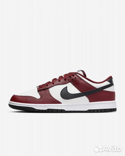 Nike Dunk Low Dark Team Red Black