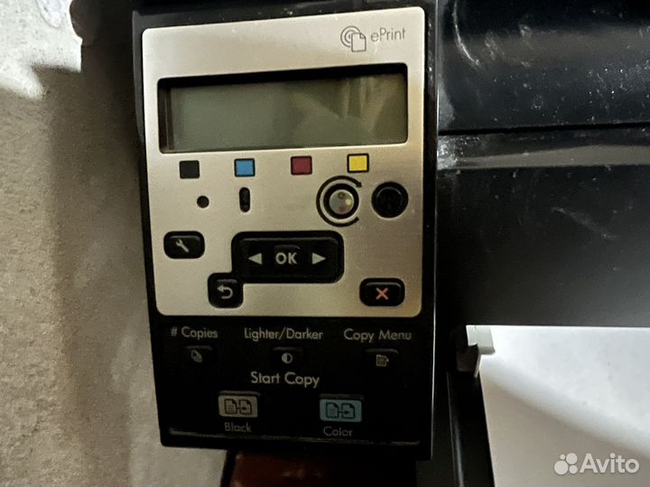 Лазерный цветной принтер HP laserjet 100 color MFP