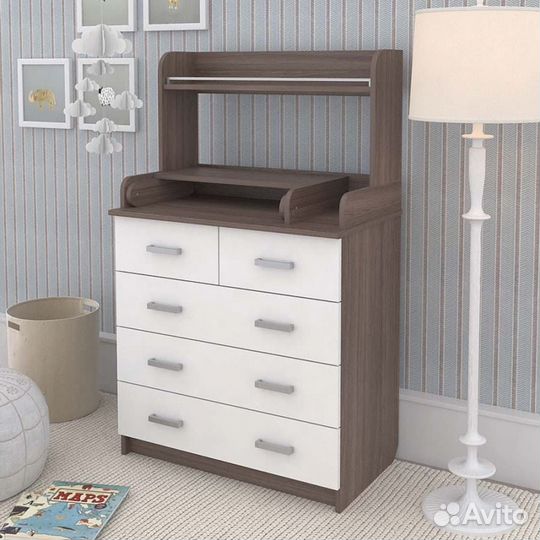 Комод Атон Сириус-2 80/5 лдсп с полкой