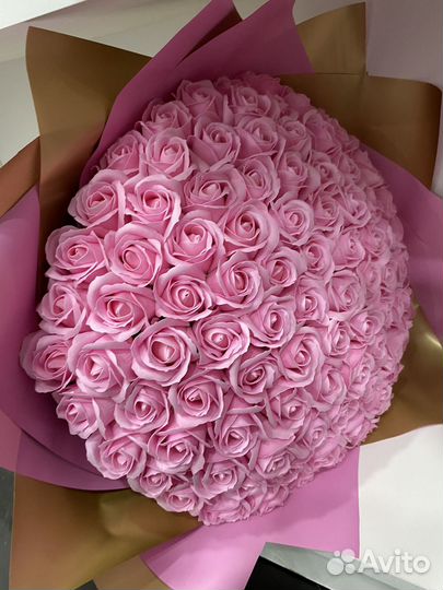 Мыльные розы 100 шт