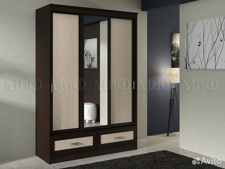 Шкаф купе Модерн 1,5