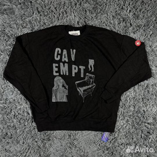 Cav empt свитшот черный CES17CS04