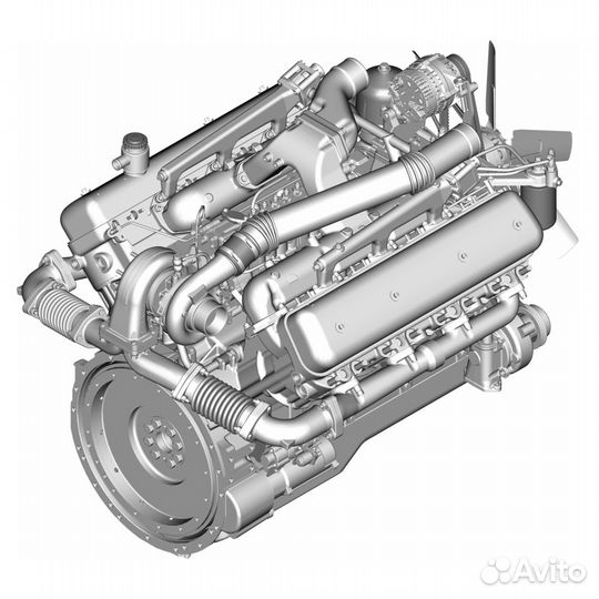 Новый двигатель ямз 238нд6 от создателей