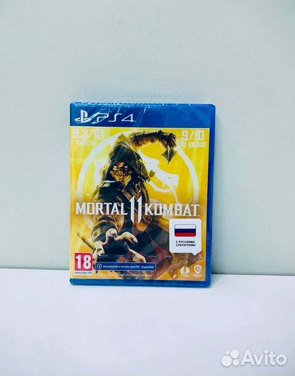 Mortal kombat 11 ps4 новый