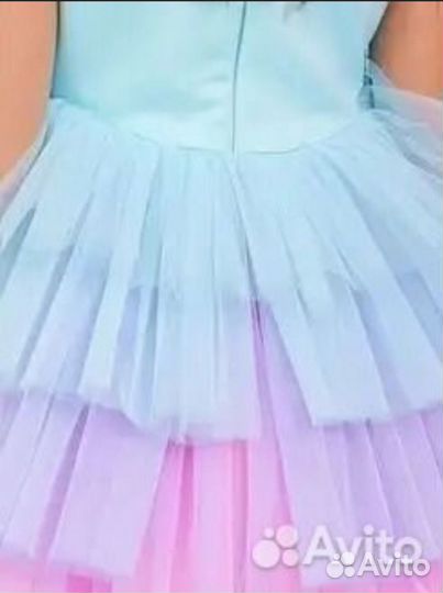 Платье праздничное для девочки 4-6 лет