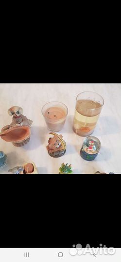 Свечки и статуэтки