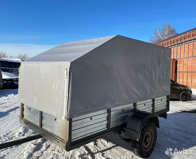 Тент на легковой прицеп