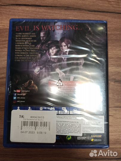 PS4 игра Capcom Resident Evil. Revelations 2