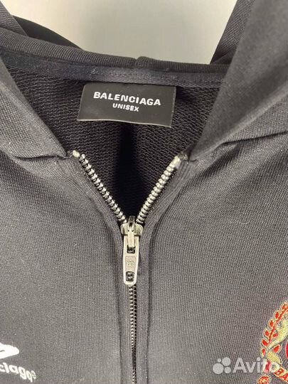 Balenciaga зип худи женская