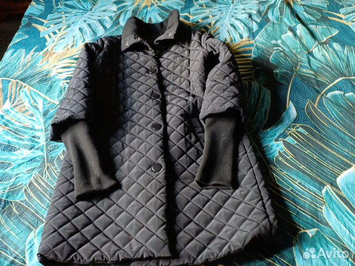 Куртка-пальто женское на синтепоне весна-осень