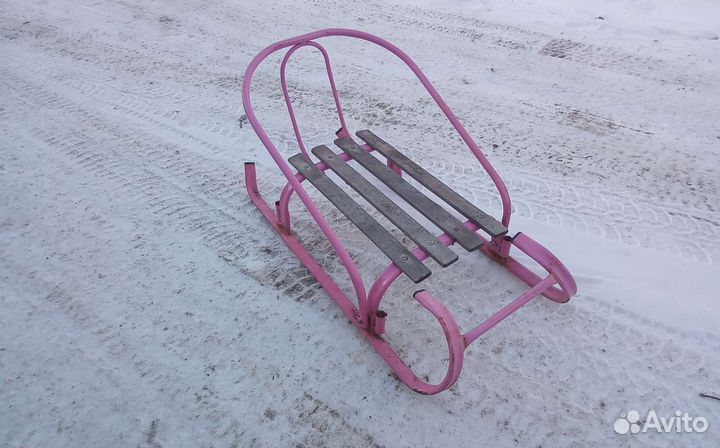 Детские зимние санки