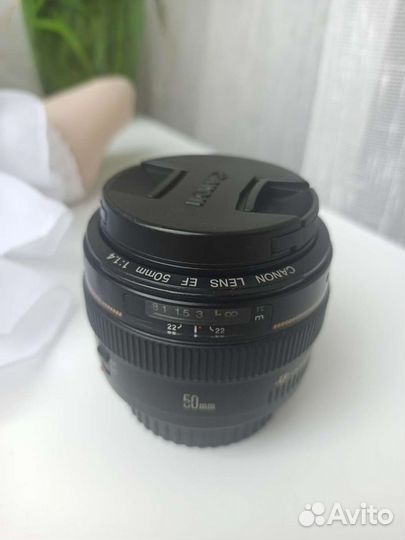 Объектив canon ef 50mm f 1 4