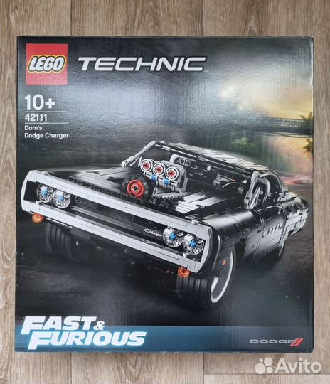 Lego Technic 42111 Dodge Charger Доминика Торетто