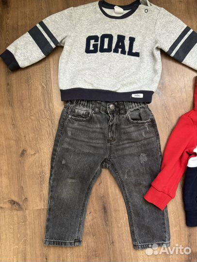 Детские вещи пакетом на мальчика 80