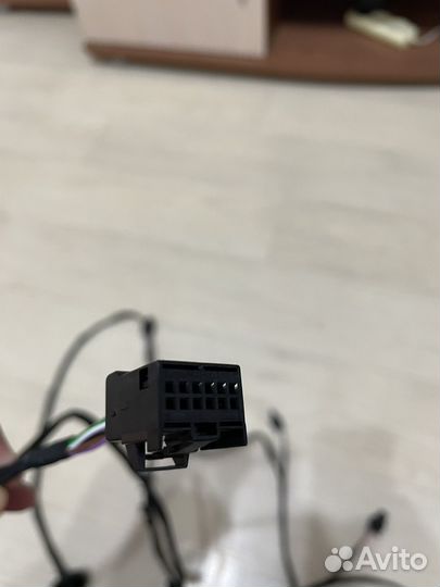 Проводка заднего парктроника VW polo