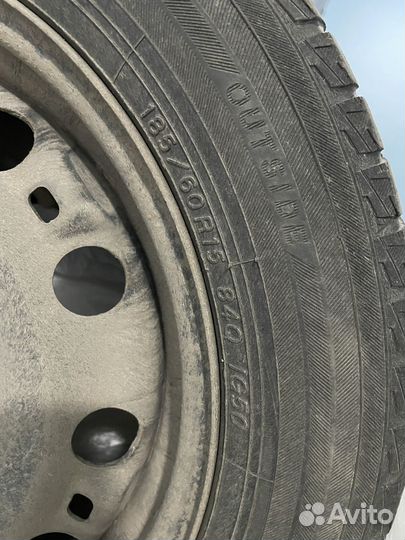 Зимняя оезина r15 185/60 с штампованными дисками