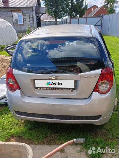 Chevrolet Aveo 1.2 МТ, 2008, битый, 134 000 км