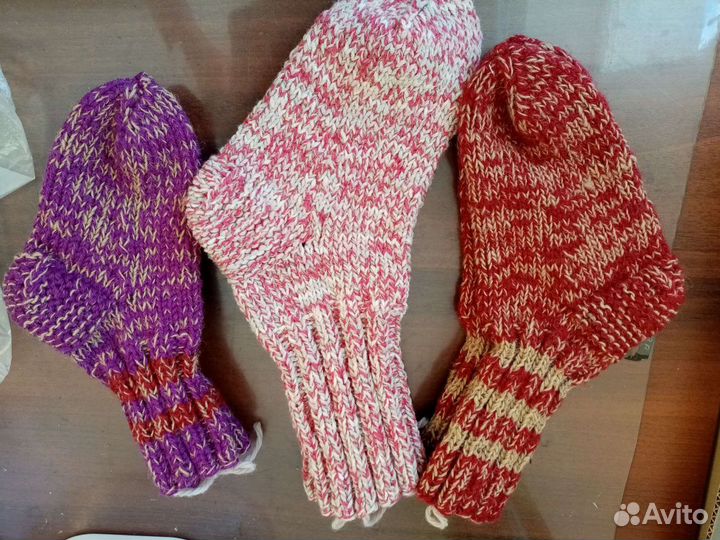 Носки вязаные